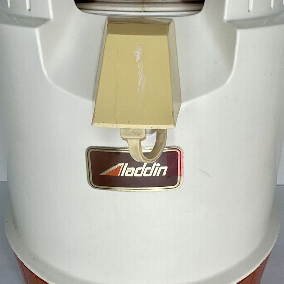 Vintage‎ Aladdin Pump A Drink Gallon Jug Cooler Brown Model 585 USA - Picture 2 of 11